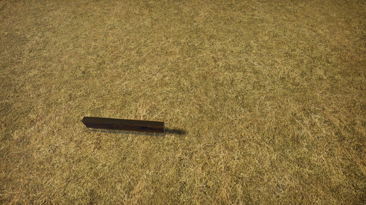 wooden plank 1m