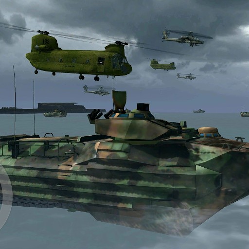Amphibious Landing (map) -Modern Conflict