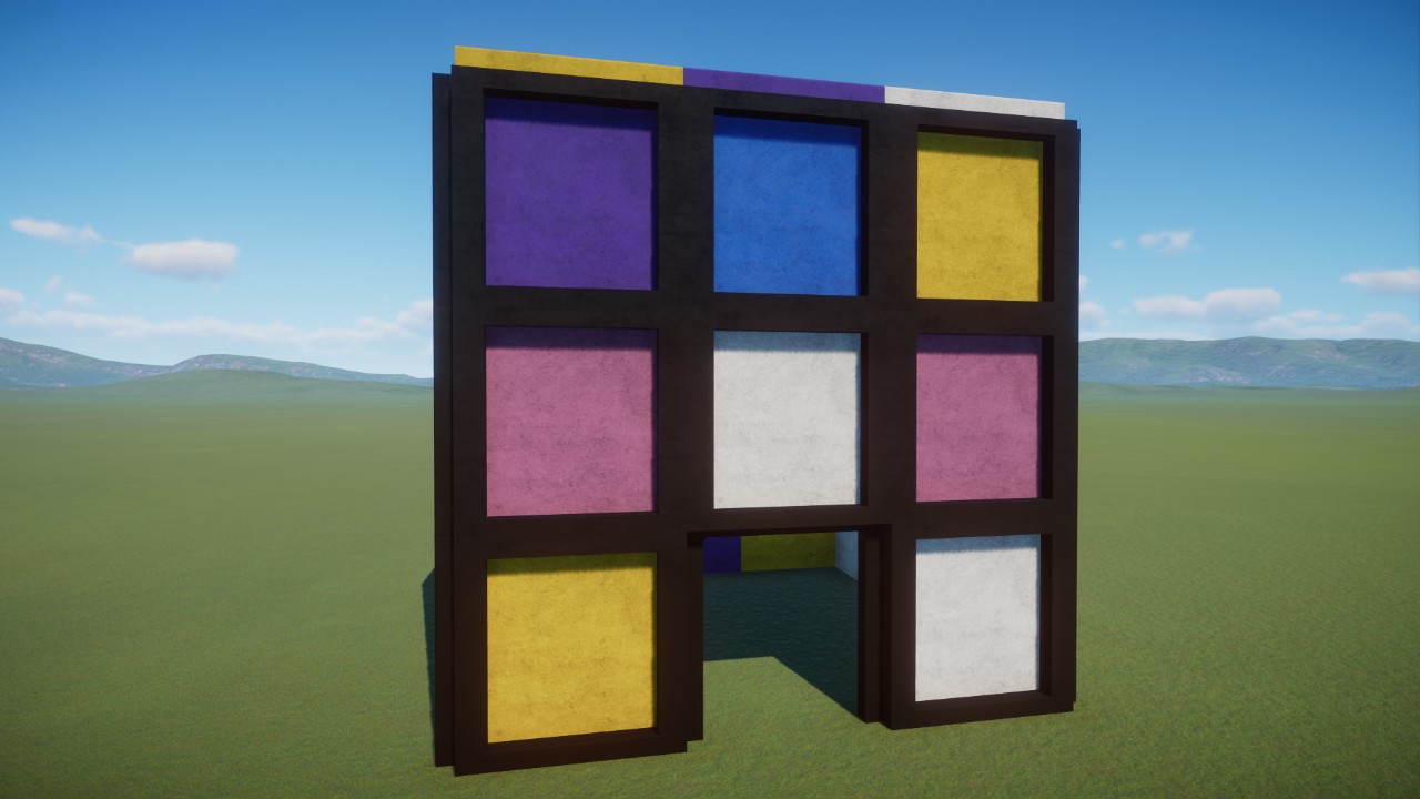 Rubiks Cube Shell Decoration