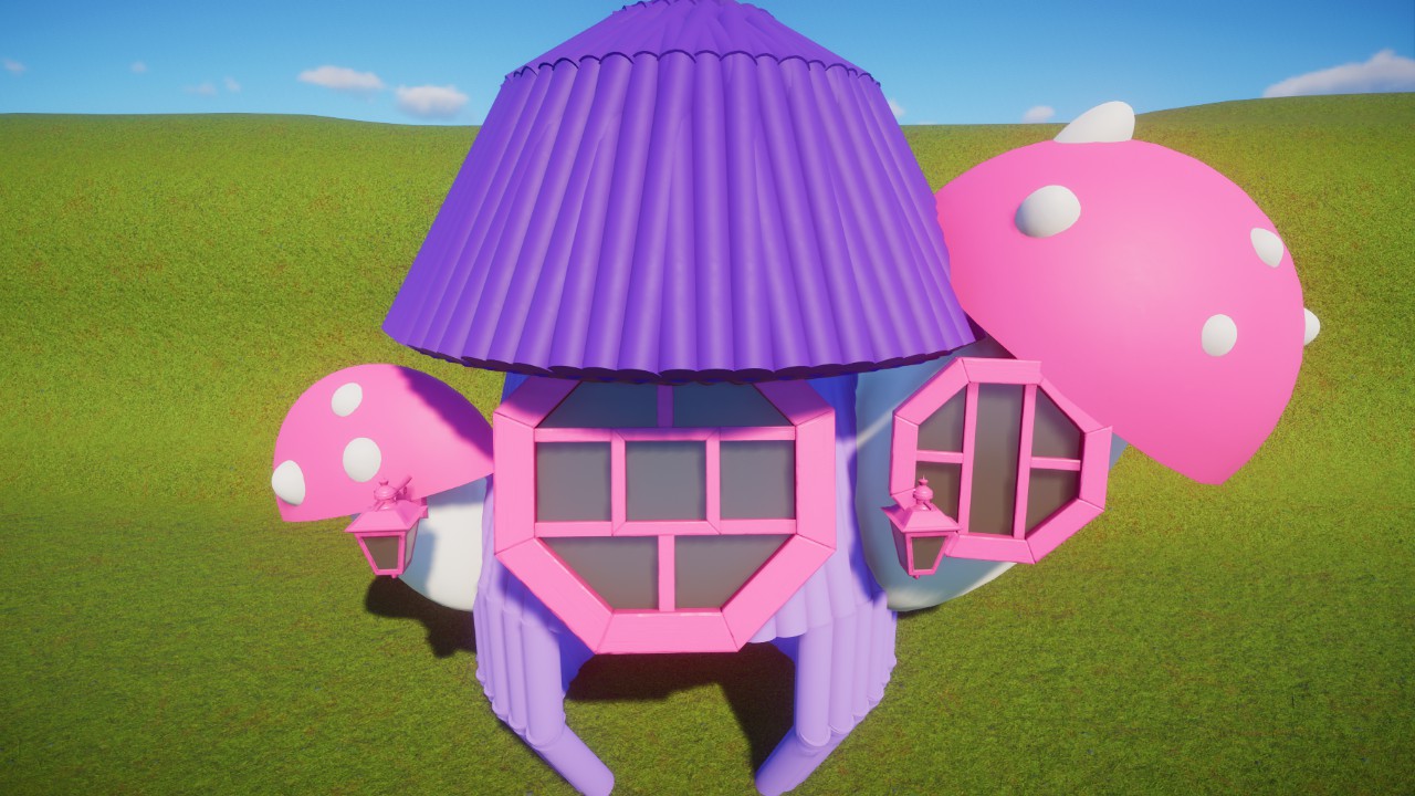 Mushroom Fairy House