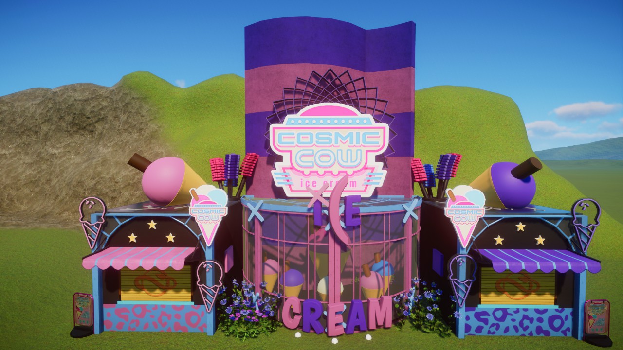 Cosmic Cow Ice Cream