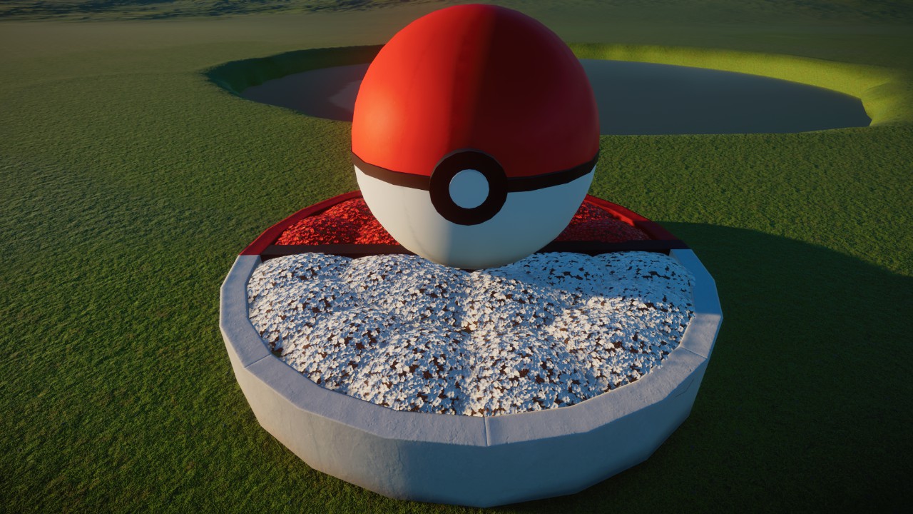 Pokeball Garden