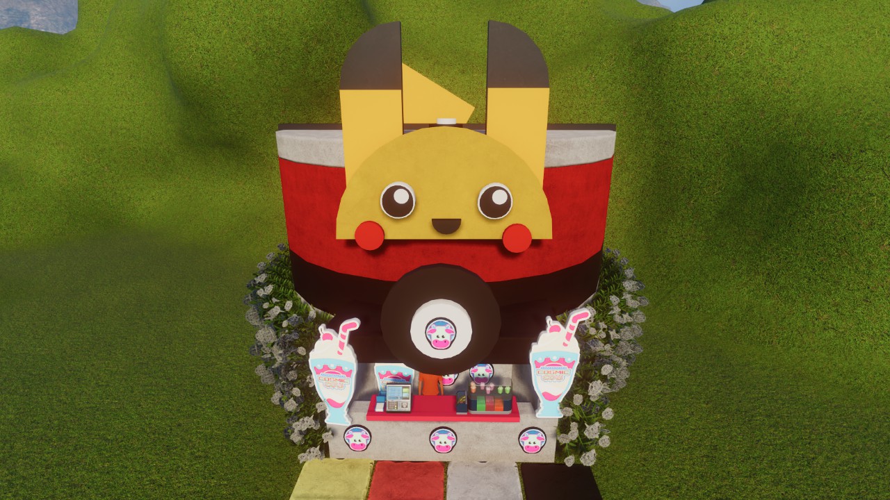Pikachu Pokeball Milkshakes