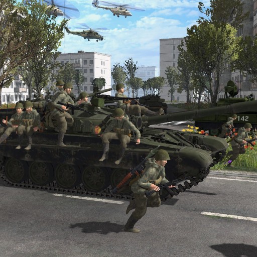East Berlin (map) -Modern Conflict