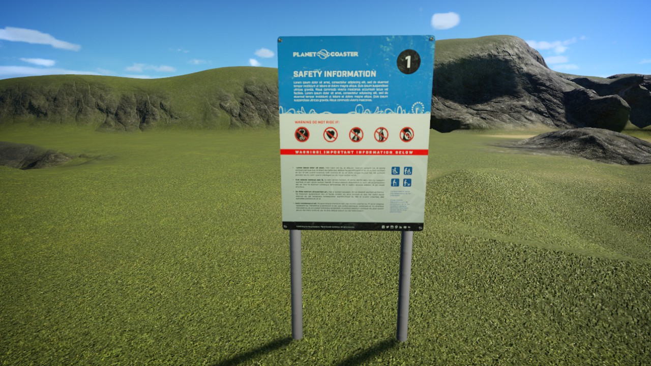 SAFETY SIGN L1