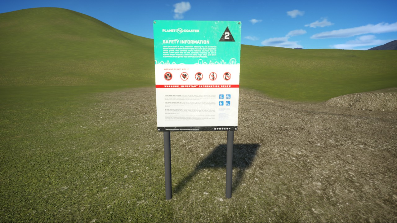 SAFETY SIGN L2