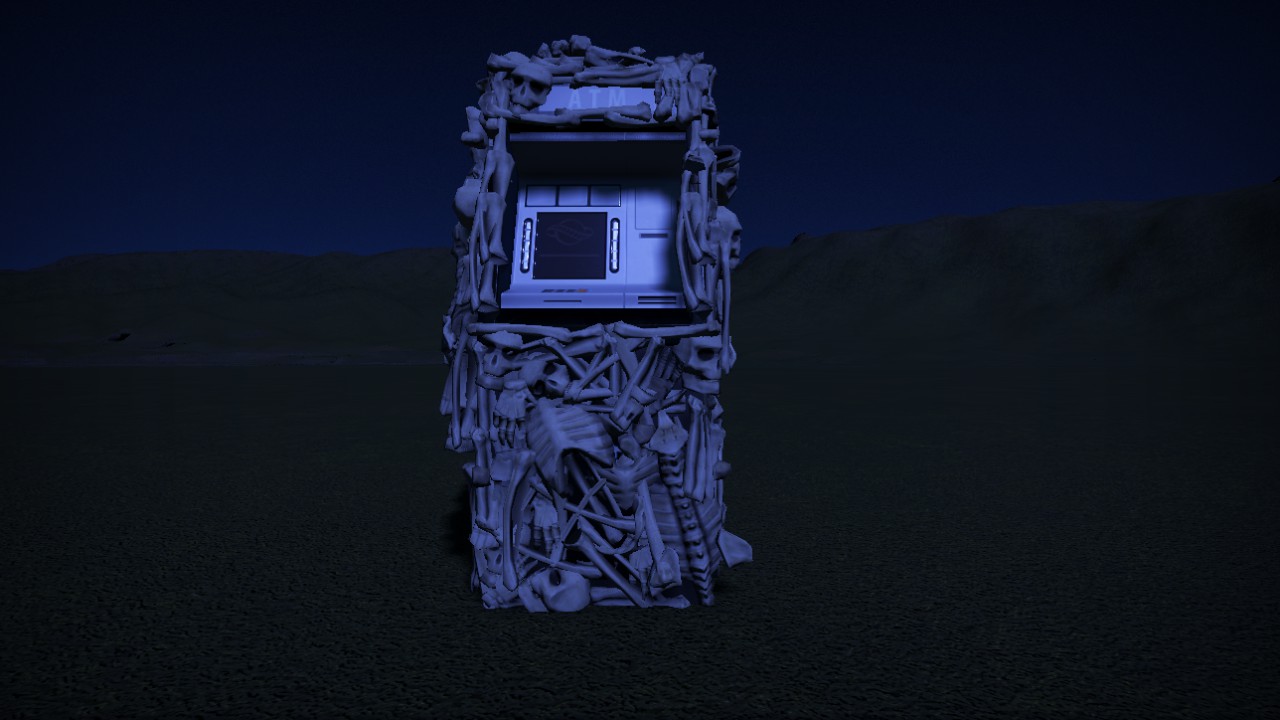 Skeleton ATM skin