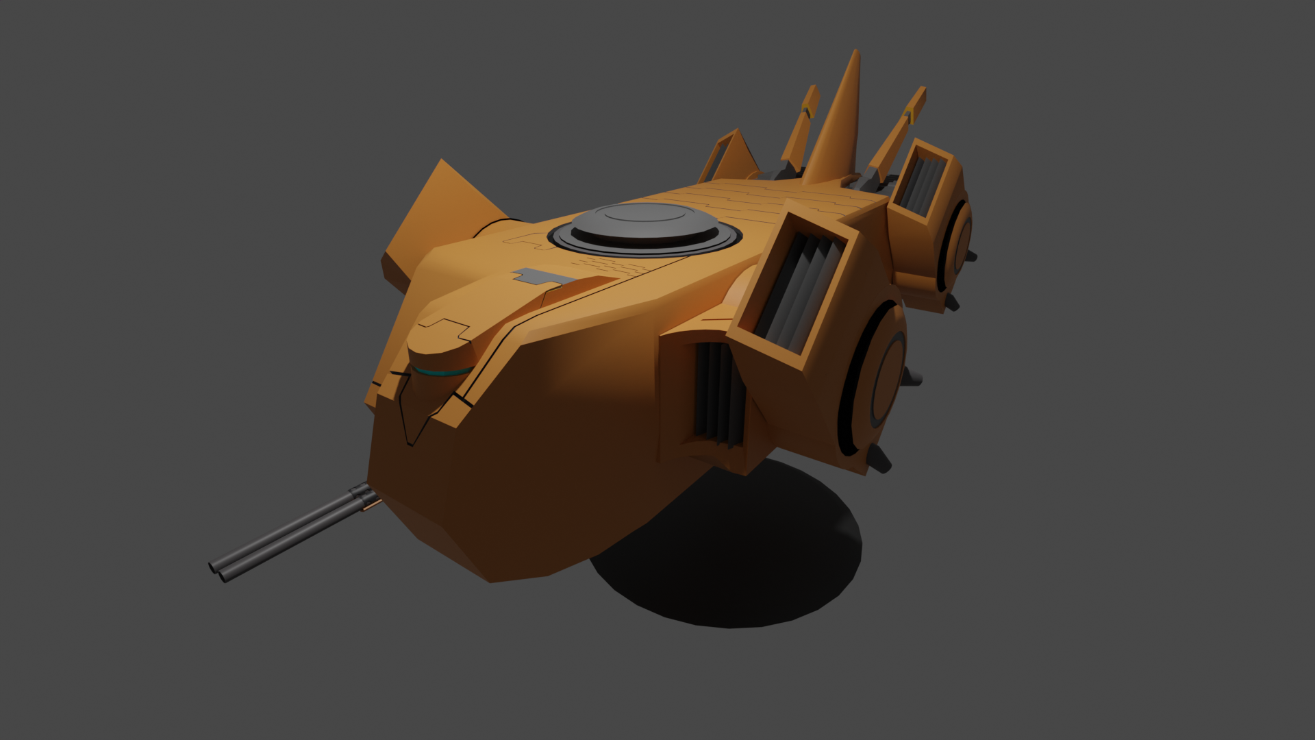 [40K] Tau Orca Dropship Model
