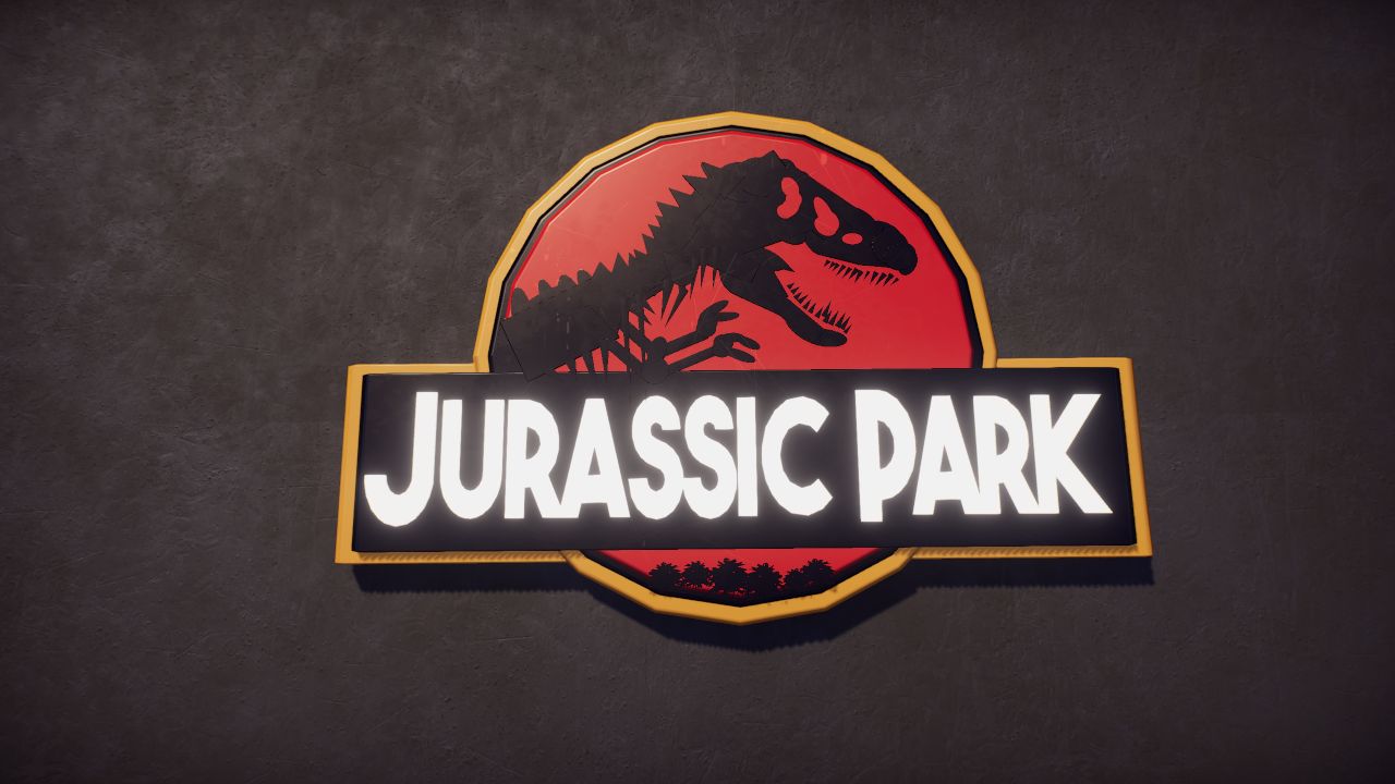 Jurassic Park Logo Low Detail
