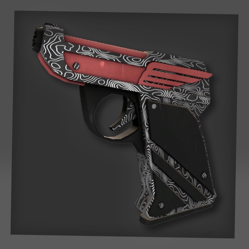War Paint Damascus Steel (team colored)
