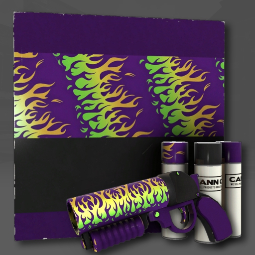 War Paint Purple Blaze
