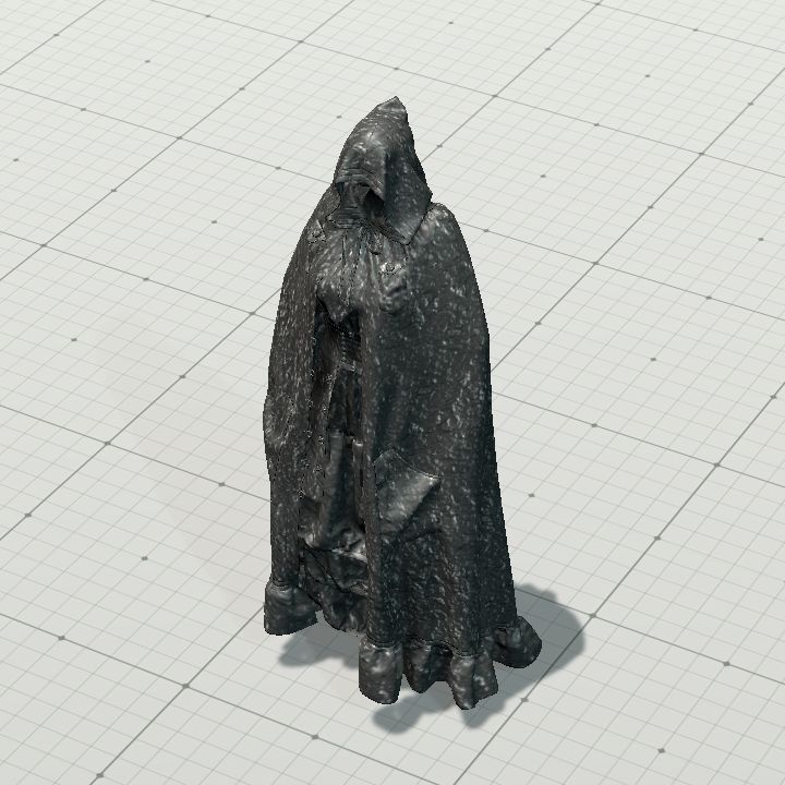 Hooded Statue