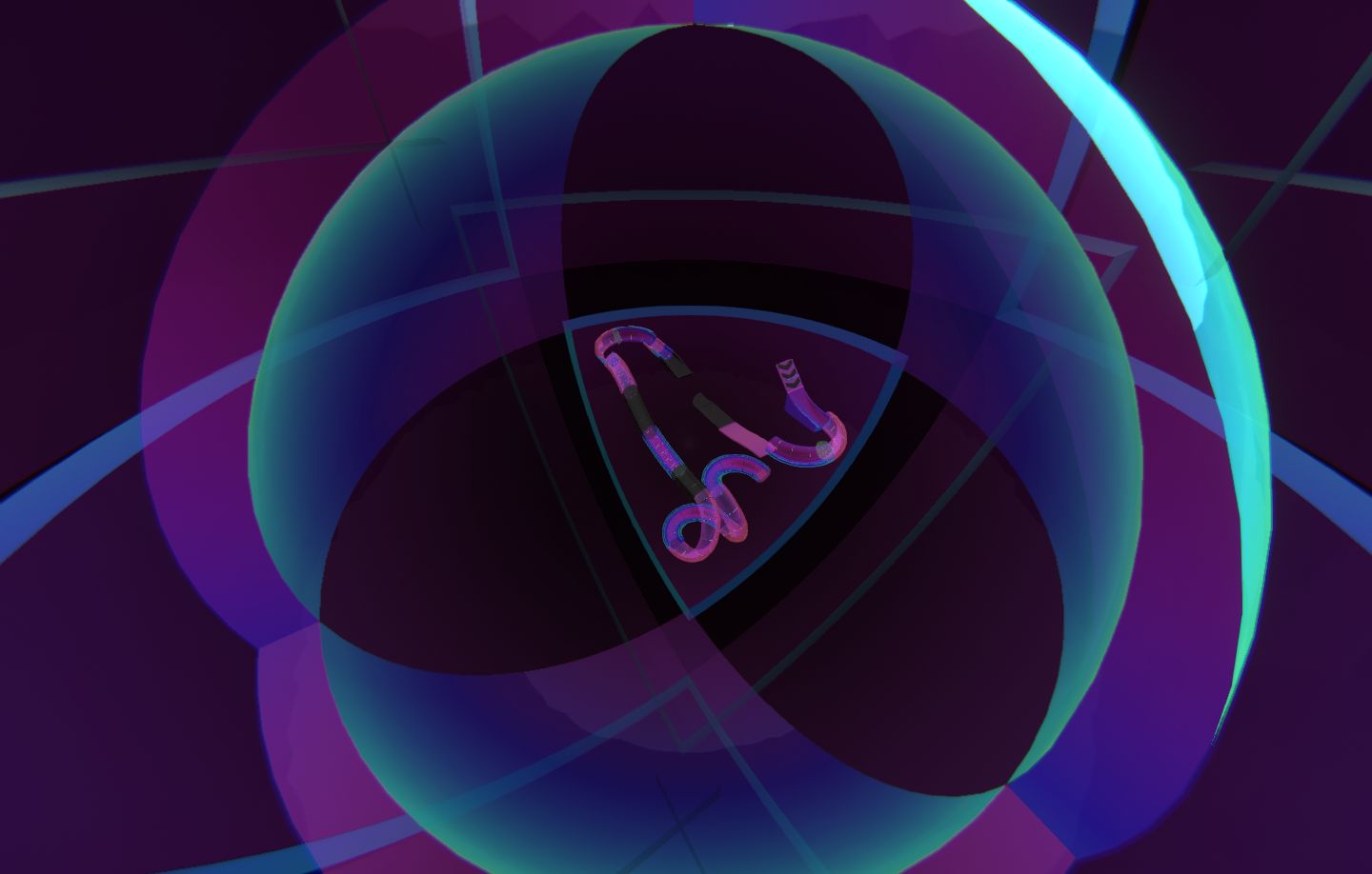 Imprisoned in the Bubble Void