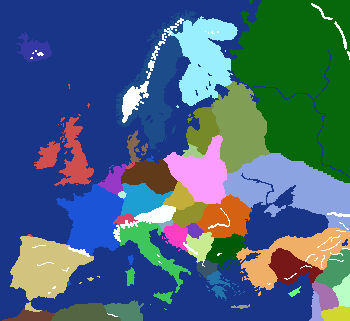 Europe 1957 Alternate Universe (Extra Scenario 1)