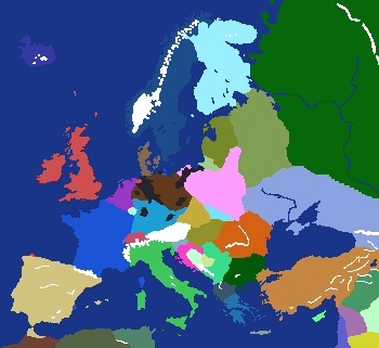 Europe 1960 Alternate Universe (Extra Scenario 2)