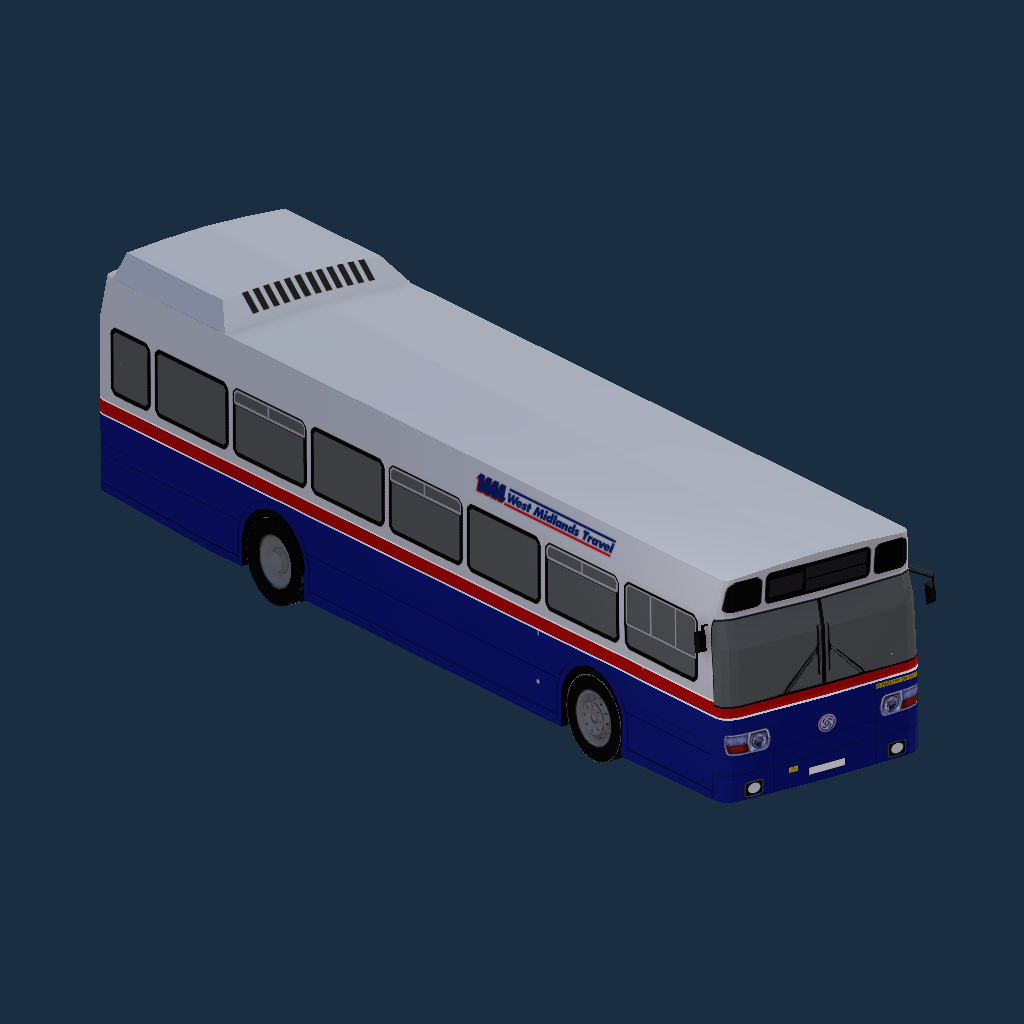Leyland National - West Midlands Travel Red Stripe