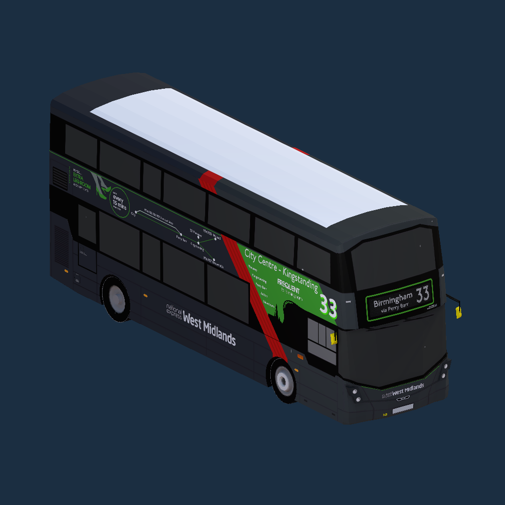 Wrights G3 Streetdeck - NXWM 33 Route