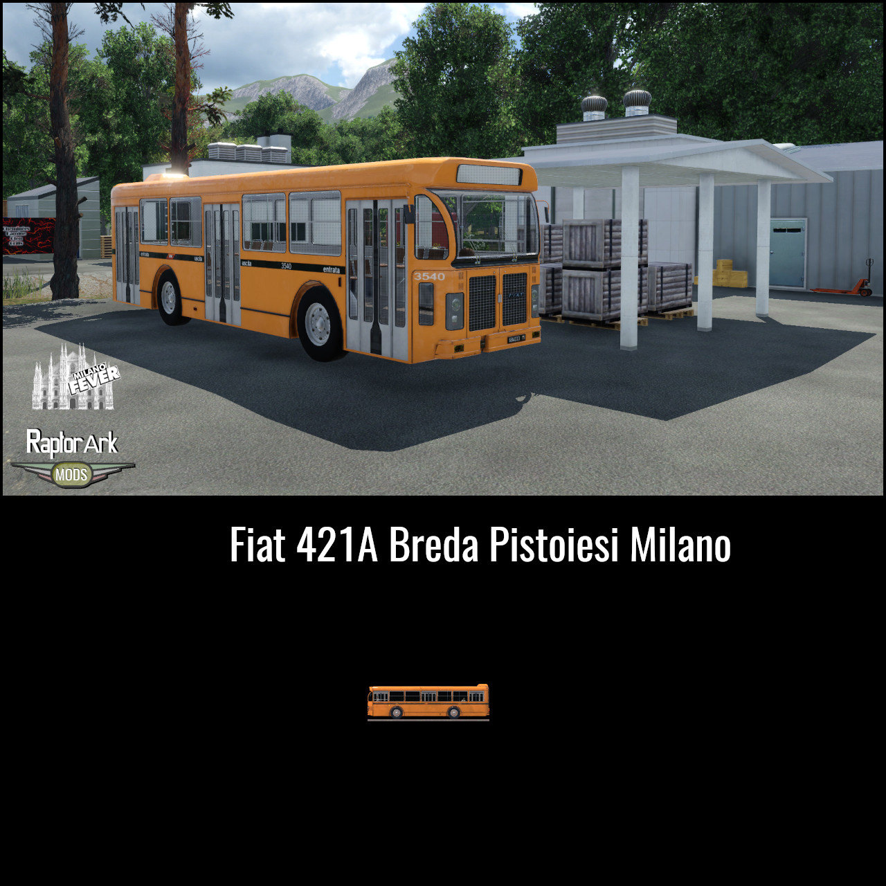 Fiat 421A Breda Pistoiesi bus