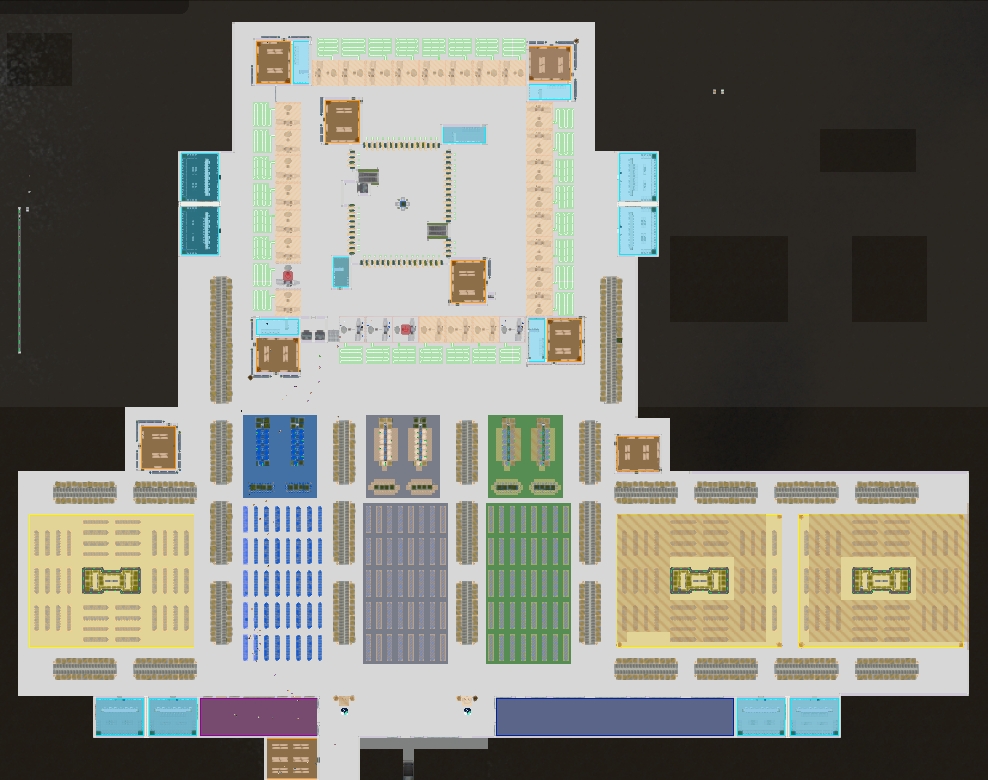 the basement