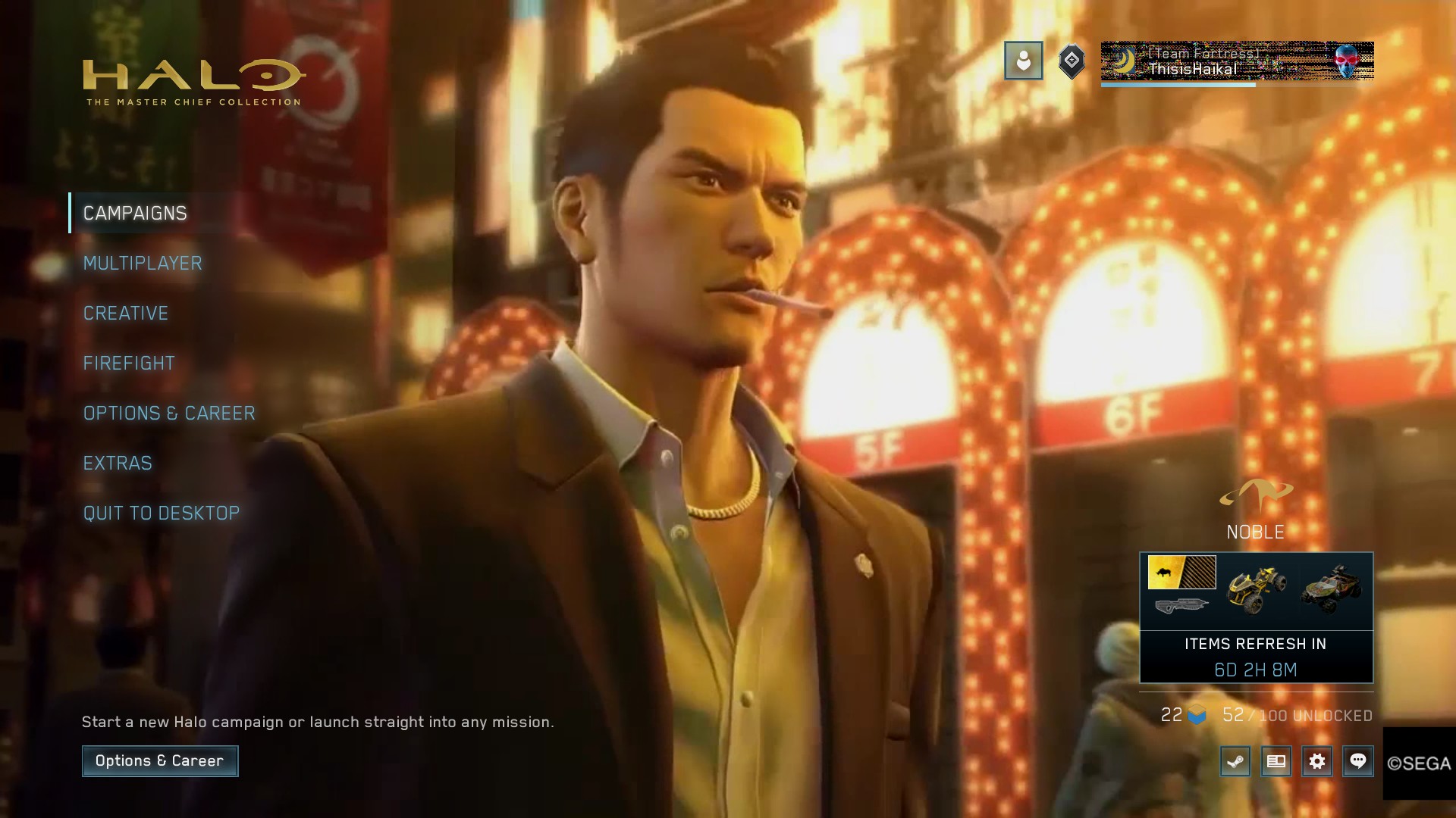 Yakuza 0 Music Video! Bubble background