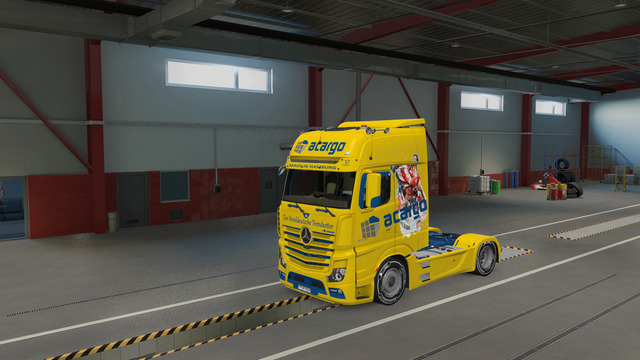 Acargo 12 Jahre Spezial Edtion den New Actros von Dotec