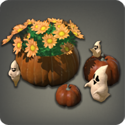Pumpkin Flower Vase
