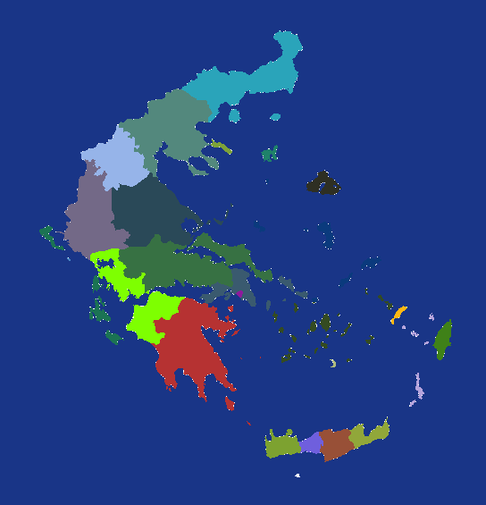 Greek Divisions(States)