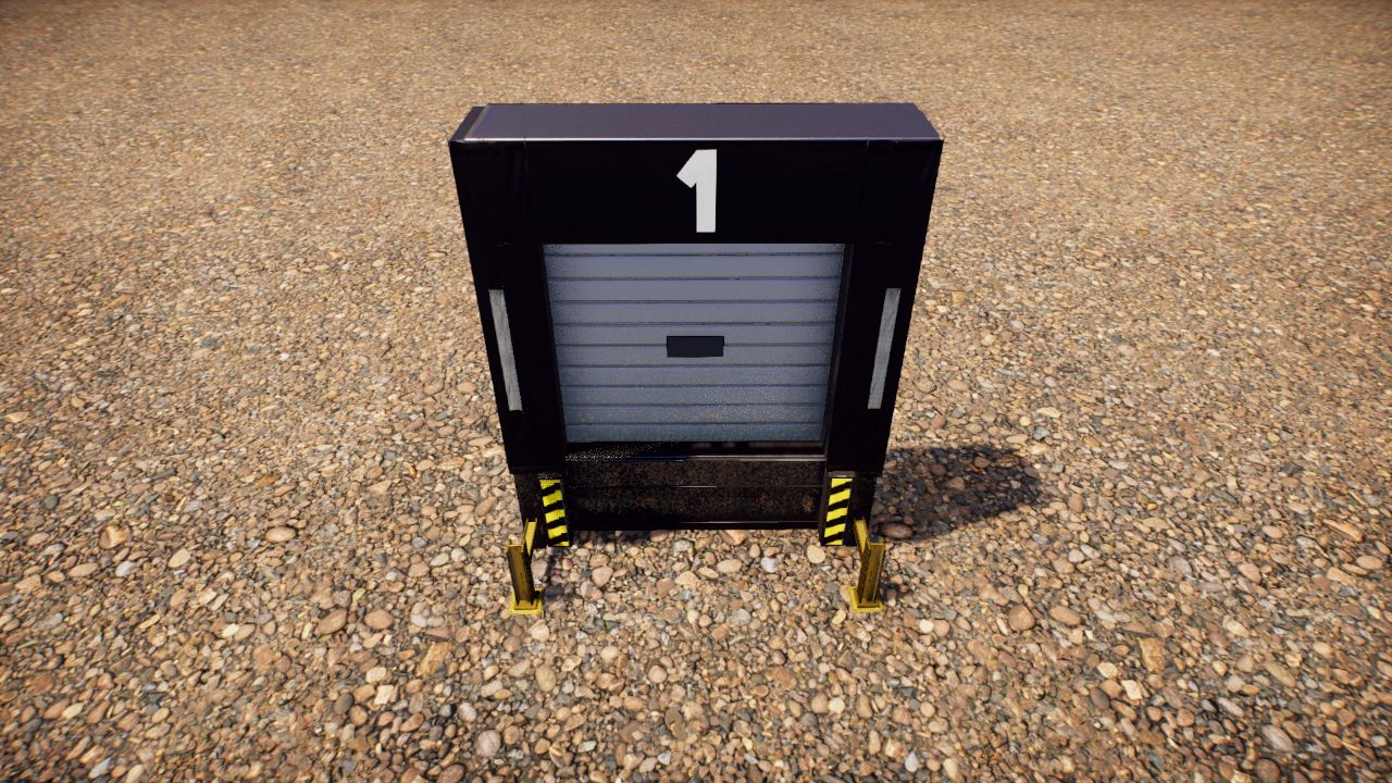 Dock door / Puerta de muelle