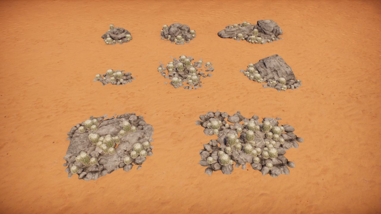 Cactus prefabs