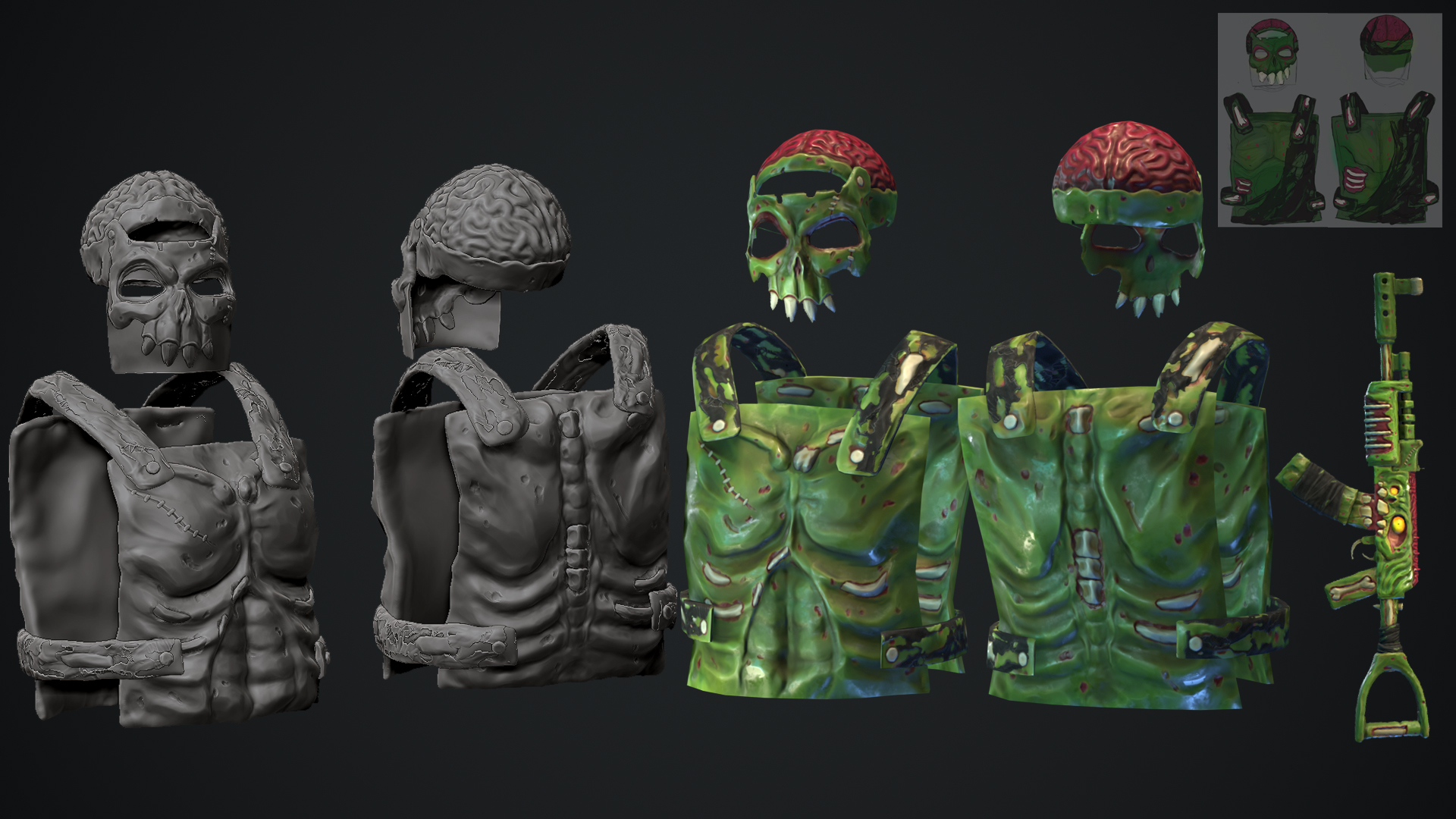 Necro Chest Plate