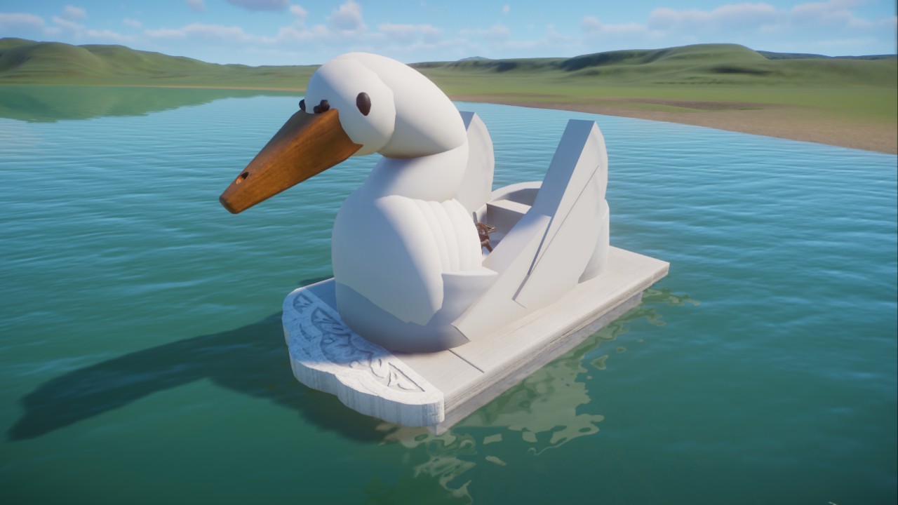Classic Swan Ride Boat