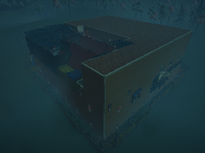 huge house