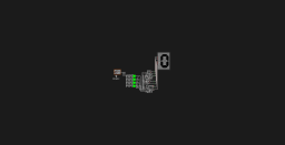 logic gate binary 7-segment counter