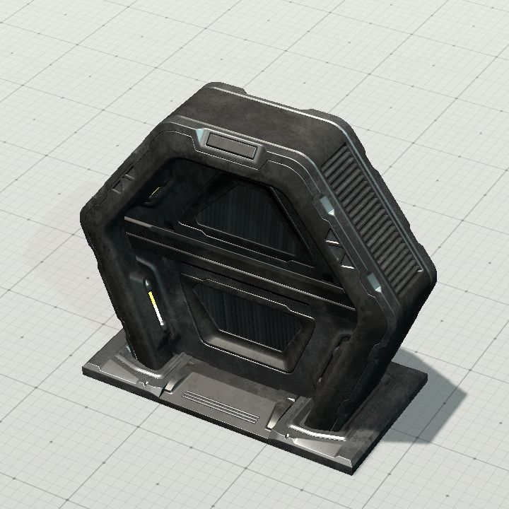 sci-fi door