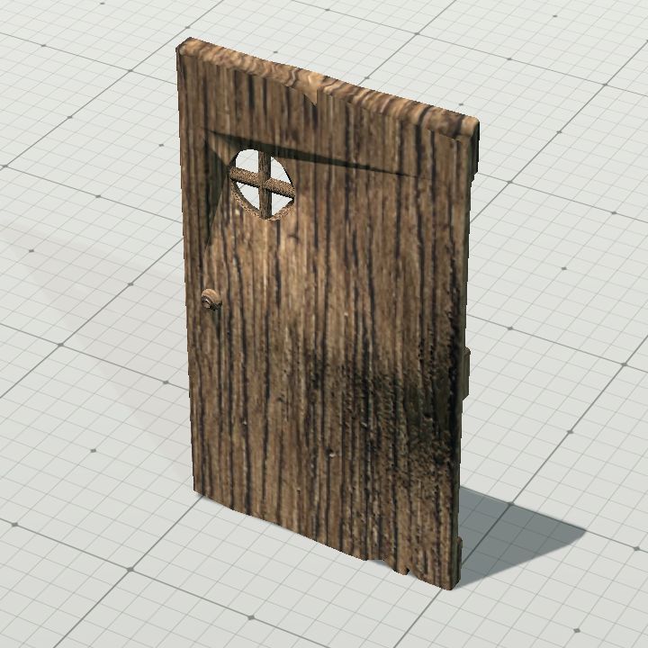 Wooden door 2
