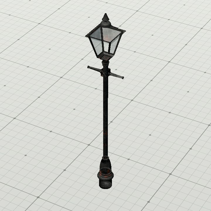Street lamp post