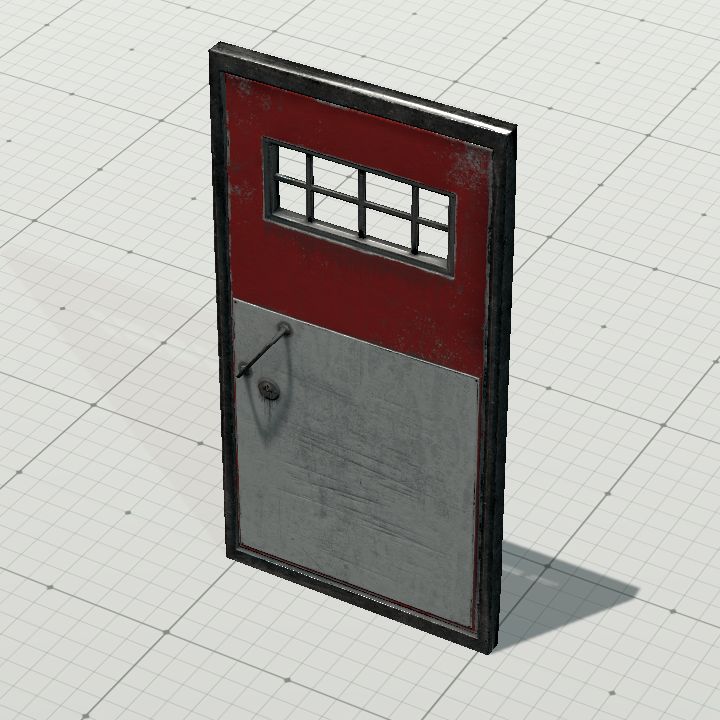 Metal door