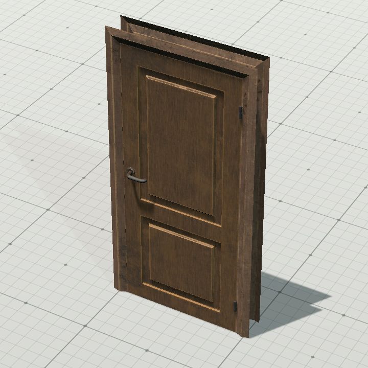 Wooden door 3