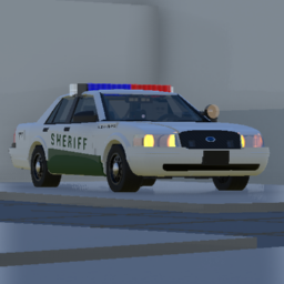 2010 Ford Crown Victoria Bricksville Sheriff - For My Server - Marked -LightBar