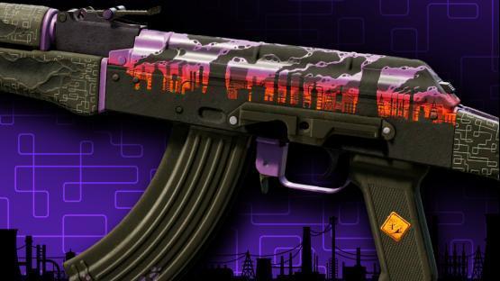 AK-47 | Pollutant | Nightfall