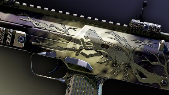 MP7 | Leopard | Moon | Random pattern