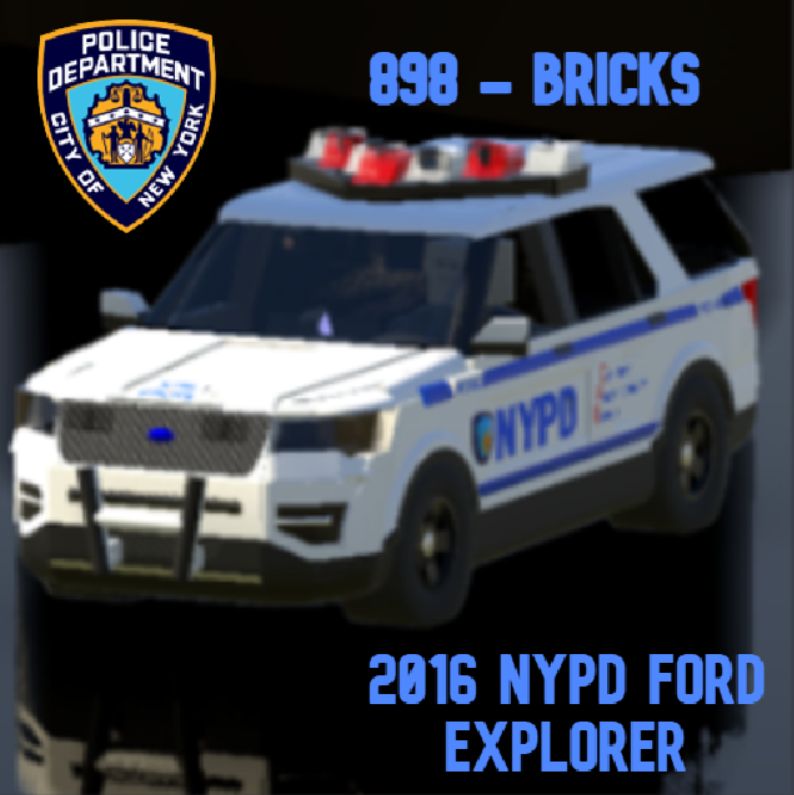 2016 - NYPD - Explorer With Pushbar - Revised My Explorer -