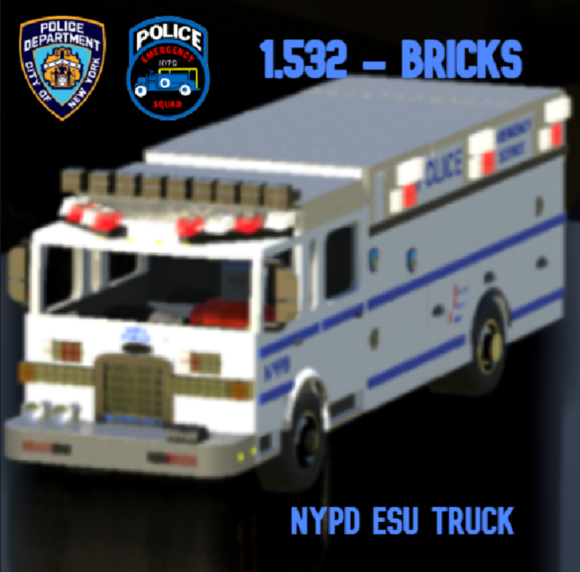 NYPD - ESU - Emergecncy - Service - Truck