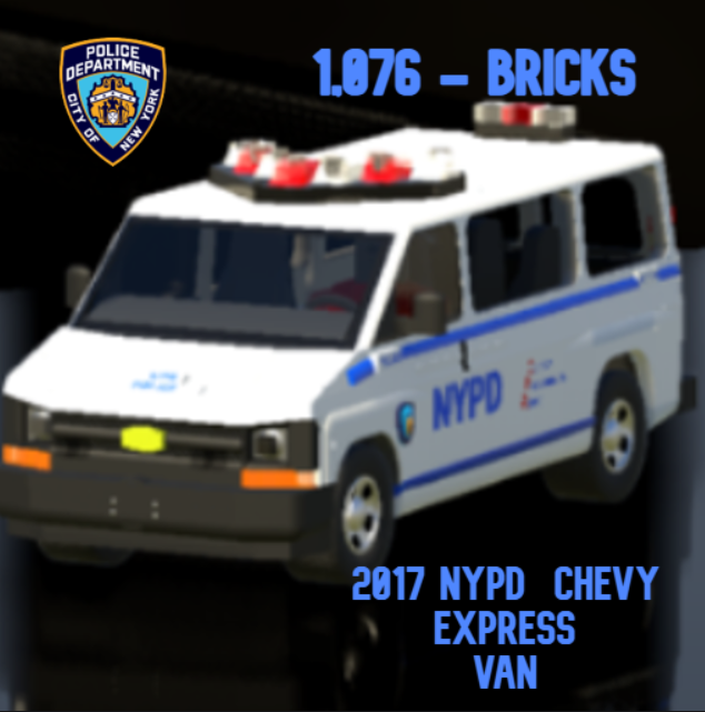 2016 Chevy Express Van - NYPD - Revised -