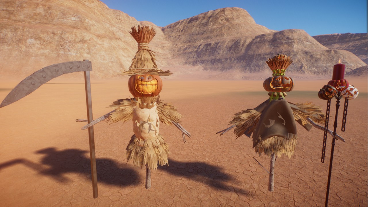 happy halloween scarecrow decoration, Halloween Vogelscheuchendeko