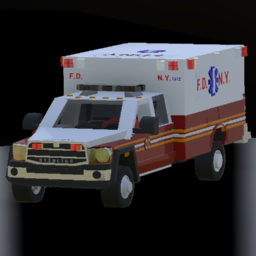 2008 Dodge Ram - FDNY - Ambulance - Revised -