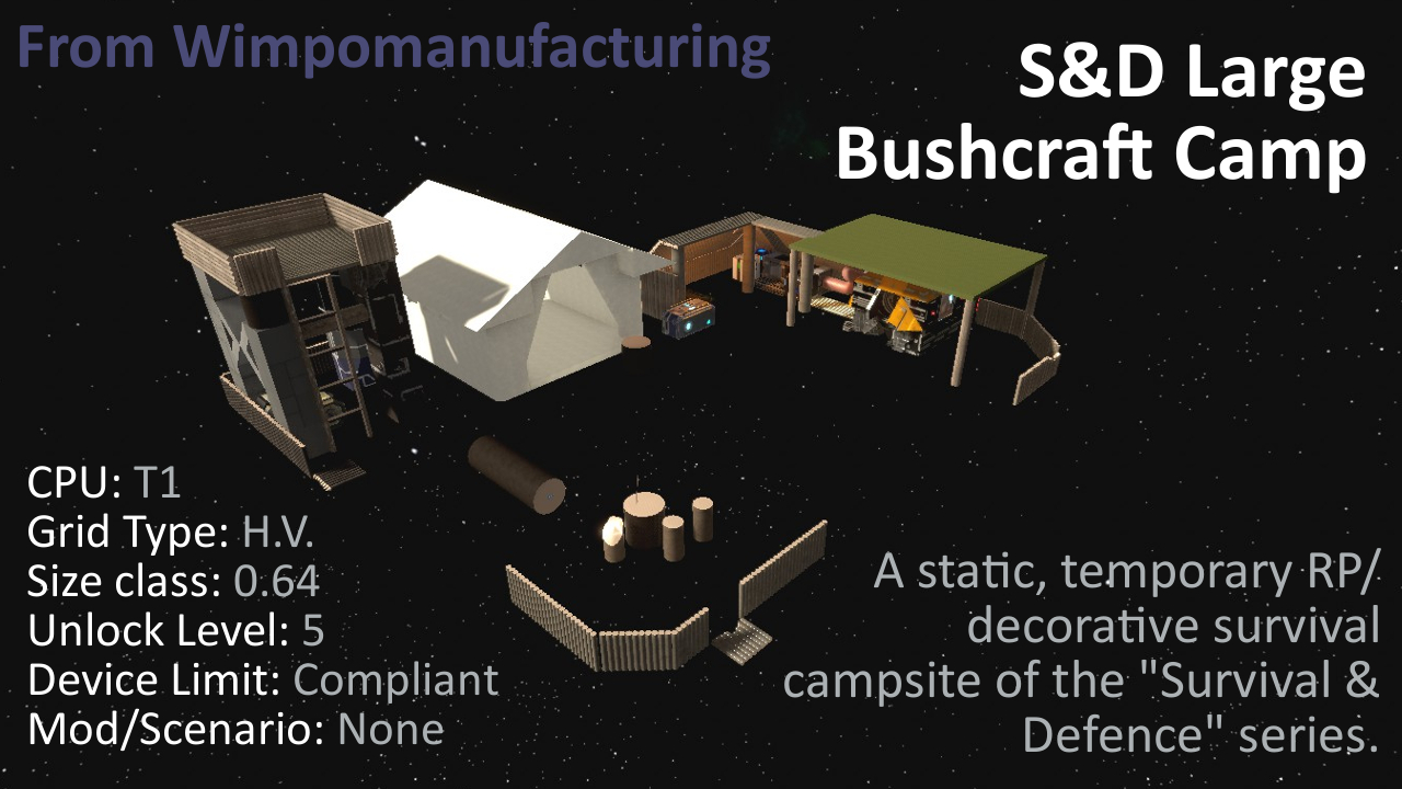 S&D Large Bushcraft Camp preview