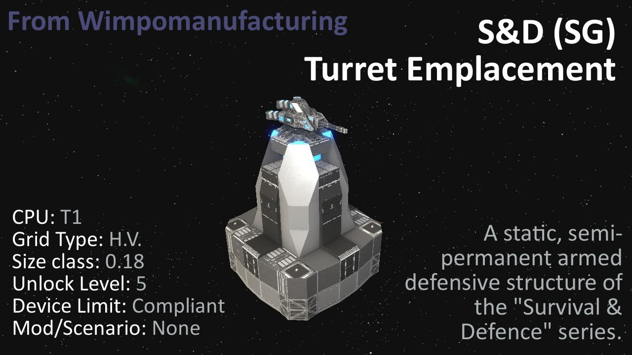 S&D (SG) TurretEmplacement preview