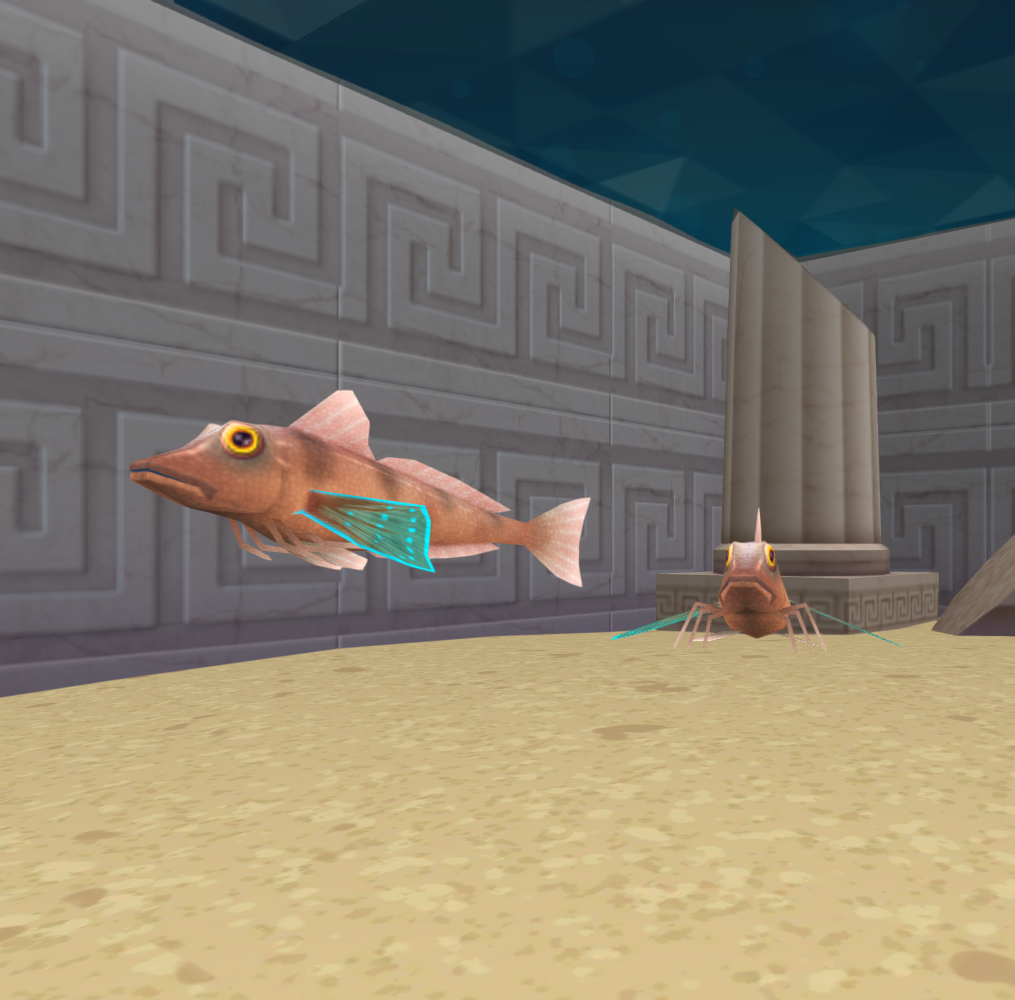 Swimming Gurnard