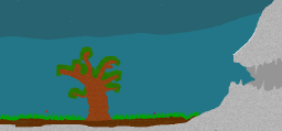 stormy cave